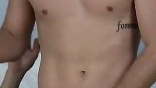 Intense smoke and stroke fun with enticing and playful dude Hoe 2