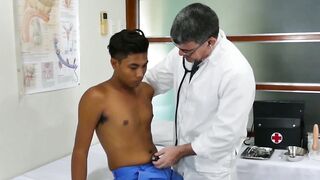 PinoyBoys.com - Dark Asian twink treated and fucked intensely by his pervert doctor