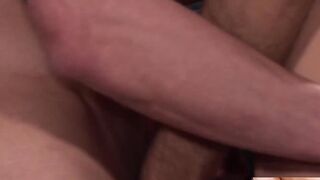 MachoIO.com - Hardcore anal slut cums while riding bareback big cock