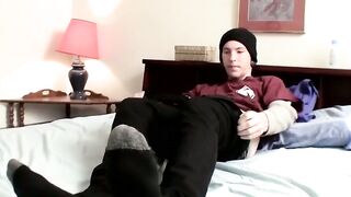 Str8Thugs.com - Sexy butt muncher's proper hard rod jerk off session and cum shot