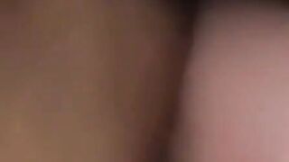 JoeSchmoeXXX.com - Nasty black dude sits his big butt on a giant white pecker