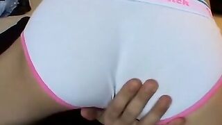 TwinkUndie.com - Tattooed twink's undies strip and intense solo jerk off