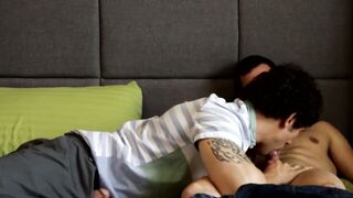 BuddiesNextDoor.com - Jimmy Clay and Chase Klein's intense banging session leaves the