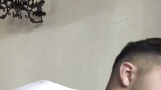 LecheLatinos.com - Jesus surrenders his ass to stepdad Azul's fucking