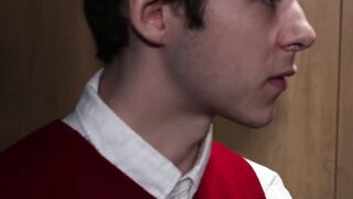 Dakota Lovell offers his ass for penance to Father Jonah Wheeler