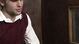 FatherXXX.com - Blonde priest's confession of impure wild sex deeds