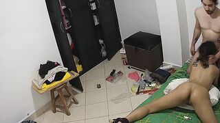 Bound Latina teen is spanked and anal tormented in homemade video