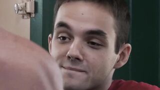 Me and Oliver Star were busy jerking off until our stepdad joined us to create threes Hoe 2
