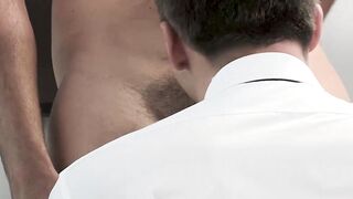 Stepgrandpa Dale Savage creampies my ass while I swallow Gregs lean dick Hoe 2