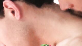 Alluring hottie Ayun makes curly Felix moan hard by rimming his ass Hoe 2