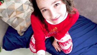 TeensFuckingDads.com - Petite Liz Jordan deflowered by her handsome stepdad