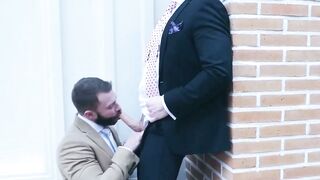 PlayingMen.com - Diego Reyes and Manuel Scalco's suited ass pumping