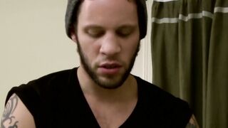 MaleIcons.com - Bearded Wolf Hudson licks my ass before anal