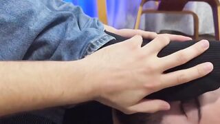 MaleFeetXXX.com - Braided Andre's amazing feet worship experience with a magic reclin