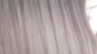 NipponSexTV.com - Beautiful Japanese teen enjoys playing with her hairy pussy