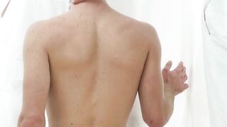 BoyMissionary.com - Beautiful young Mormon reaches orgasm while barebacked by his pas