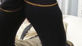 MaleFeetXXX.com - Hunky gentleman Jet's self-love with sexy feet massage