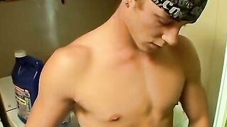 TwinkUndie.com - Good-looking young guy's boxers cock play and masturbation