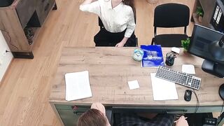 Shy Una Fairy bends over and suck massive cock for cash loan