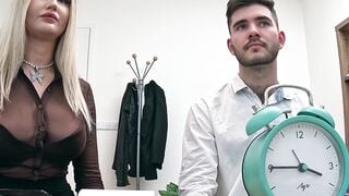 Hesitant Baby Coco offers her pussy for fucking to earn more credit
