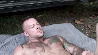 FamilyPornSite.com - Stepdad's raw cock slipped into stepson's little hole