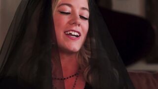 River Lynn and Amber Summer fuck their stepbros Nade Nasty and Lawson Jones in a haun