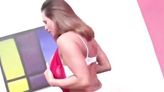 TranssexualNetwork.com - Big-titted Abba's tranny sex poses mastery