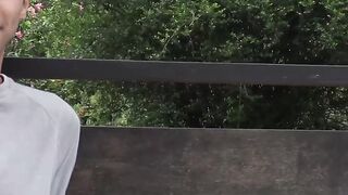 I lay down and let tattooed Ayun swallow and jerk my gigantic penis Hoe 2