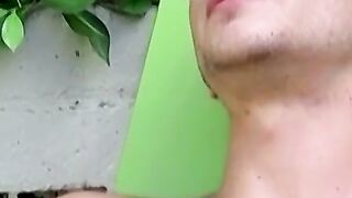 Smoke filled action with alluring sex at the garage Hoe 2