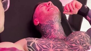 MaleFeetXXX.com - Muscular Matteo moans and wiggles during a master's tickle torment