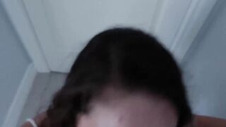 SisterLikesMe.com - Petite stepsister Victoria Vixxen fucked by stepbro in a POV sex