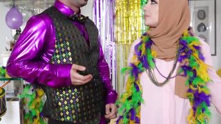 Adorable Arab babe Violet Gems is seduced by her pussy starved boyfriend