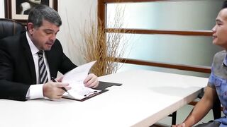 PinoyBoys.com - Job interview turns into bareback sex with a cute Asian twink who lov
