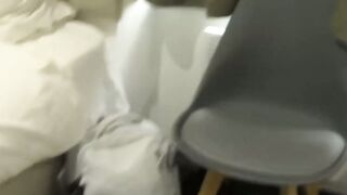 Gorgeous Alora Lux sucks hard dick while bestie watches