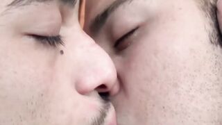 LecheLatinos.com - Nice looking Javiez takes bearded Gus' swift cock in his ass