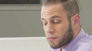 Melanie Brooks' office cock riding adventure