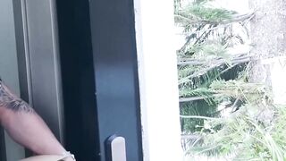 New neighbors John Brachalli and Manuel Reyes meet and breed first time