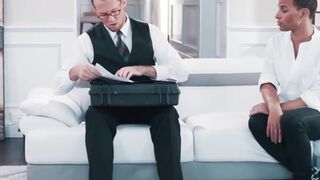 MaleNoir.com - Trelino's blowjob skills guarantee his college admission