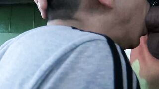 Bearded Angelo joins the blowjob session of Marc and Maximiliano Hoe 2
