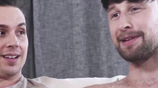 Drew Dixon gets his ass ready to welcome Ace Quinn rock hard cock