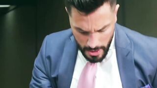 PlayingMen.com - Vicious men bangs Andrea Suarez's tight workmate hole