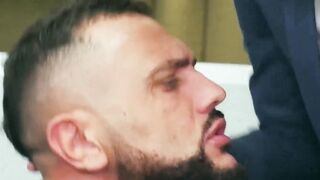 PlayingMen.com - Vicious men bangs Andrea Suarez's tight workmate hole