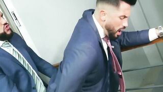 PlayingMen.com - Vicious men bangs Andrea Suarez's tight workmate hole