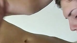 Chainsmoking twink enjoys roleplay with his roommate