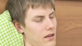 Twink impaled on rock hard dick after railing his man raw