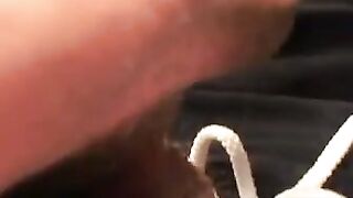 MenWorkinXXX.com - Tattooed senior enjoys finger in ass and sucks cock