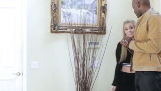 BlackCockLove.com - Cum eating teen Madelyn Monroe gagging on BBC