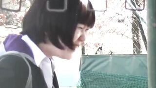 NipponPissTV.com - Japanese teeny filmed during solo pissing time outdoors