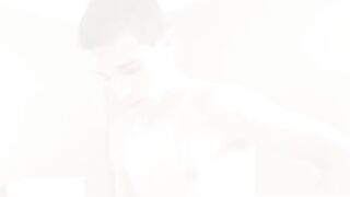 ToesXXX.com - Young gay Conner Bradley's foot licking and intense anal pounding