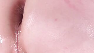 FactorTS.com - Spex-wearing shemale Natalie Mars fucks herself hard with a dildo
